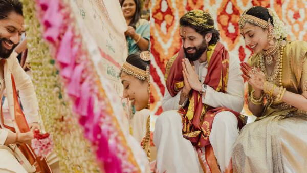 Naga And Sobhita Wedding Looks