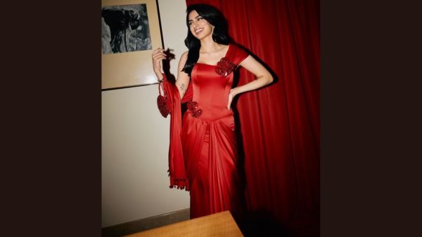 Khushi Kapoor s Corset Saree Look
