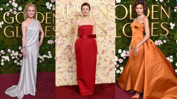 Golden Globes 2025 Red Carpet Fashion