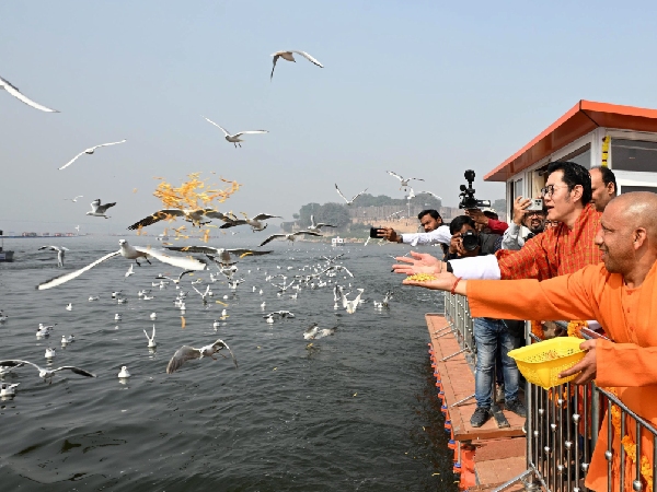 Bhutan King Visits Maha Kumbh Mela 2025