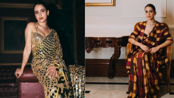 Sanya Malhotra s Stylish Saree Picks