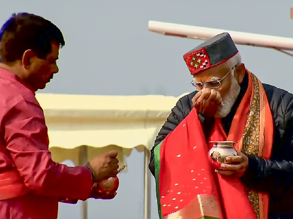 PM Narendra Modi In Maha Kumbh 2025