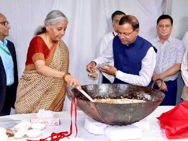 The Suji Halwa At The Halwa Ceremony