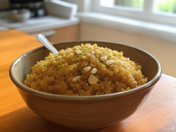 The Suji Halwa At The Halwa Ceremony