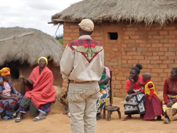 A Tanzanian Man s Large Family