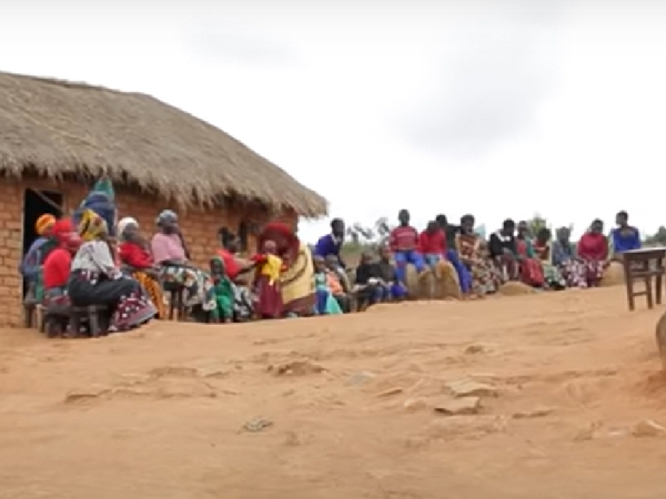A Tanzanian Man s Large Family