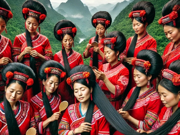 The Red Yao Rapunzels