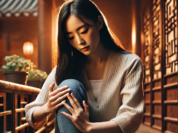 Girl Moves Kneecaps At Will Girl Moves Kneecaps At Will