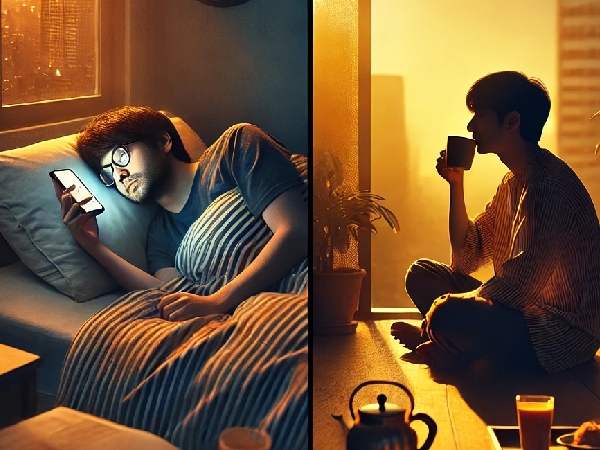 People Who Check Their Phone At Mornings