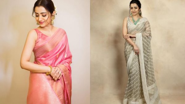 Trisha Krishnan s Saree Wardrobe Trisha Krishnan s Saree Wardrobe