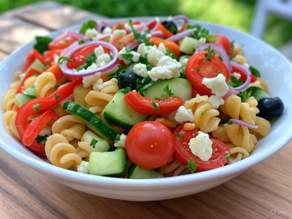 Lemon Herb Chicken And Cold Pasta Recipe