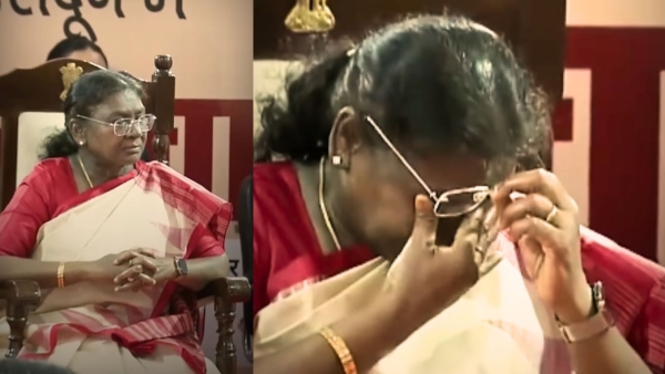 Watch Visually Impaired Students Bring President Murmu To Tears With This Song