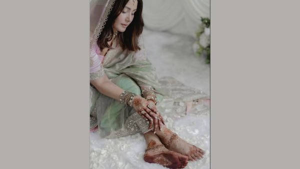 Hina Khan s Bridal Mehendi