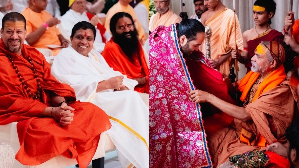 This Indian Wedding Blessed By The Country s Most Respected Spiritual Leaders This Indian Wedding Blessed By The Country s Most Respected Spiritual Leaders