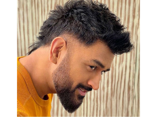 Dhoni s New Haircut amp amp Style Evolution