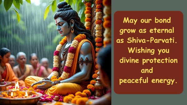 First Sawan Somwar 2025 Wishes For Friends Spouse Families Loved Ones And Self