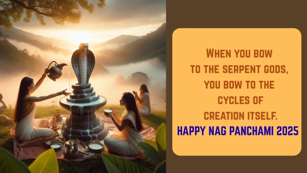 Happy Nag Panchami 2025 Wishes 30 Greetings Images Quotes Messages WhatsApp X And FB Status