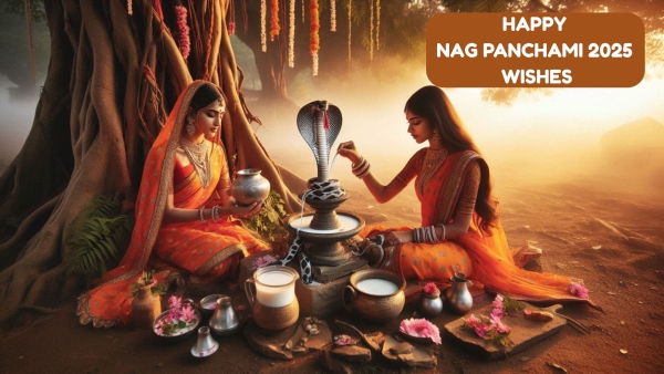 Happy Nag Panchami 2025 Wishes 30 Greetings Images Quotes Messages WhatsApp X And FB Status