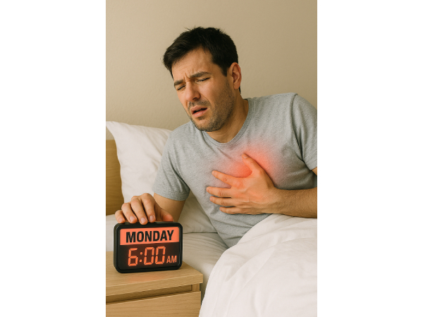 Why Heart Attacks Peak On Mondays