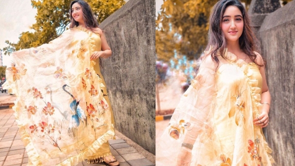 Ashnoor Kaur s Floral Outfits