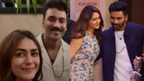 Dhanush amp amp Mrunal s Body Language