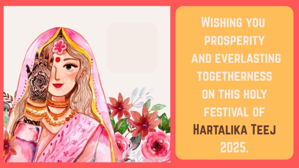 Happy Hartalika Teej 2025 Wishes Images Greetings Quotes Texts Messages WhatsApp X Insta Posts