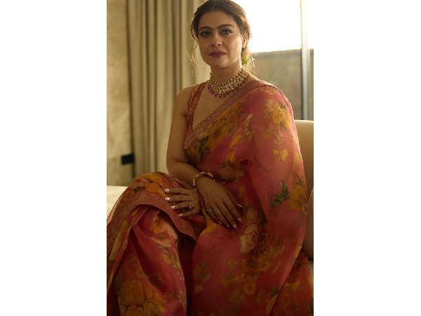 Kajol s Best Floral Saree Looks