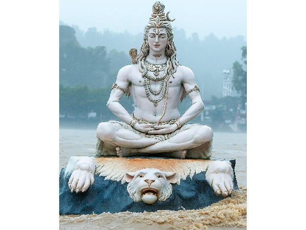 Ganga Touches Shiva s Feet