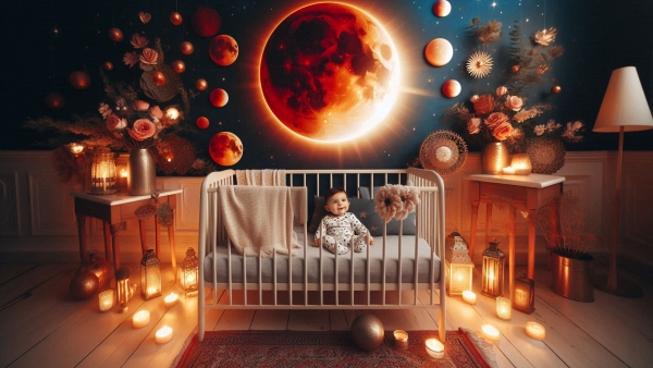 Born Under A Blood Moon What Total Lunar Eclipse Births Reveal About Hidden Powers Or Karmic Burdens