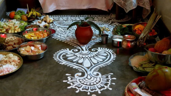 Why Rice Paste Makes Alpona Sacred Why Rice Paste Makes Alpona Sacred