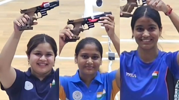 India Women Dominate Asian Shooting 2025 India Women Dominate Asian Shooting 2025