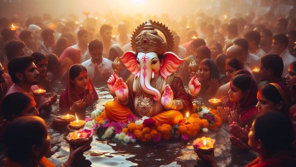 Ganesh Visarjan 2025 Wishes 50 Greetings Images Messages WhatsApp X Twitter Posts