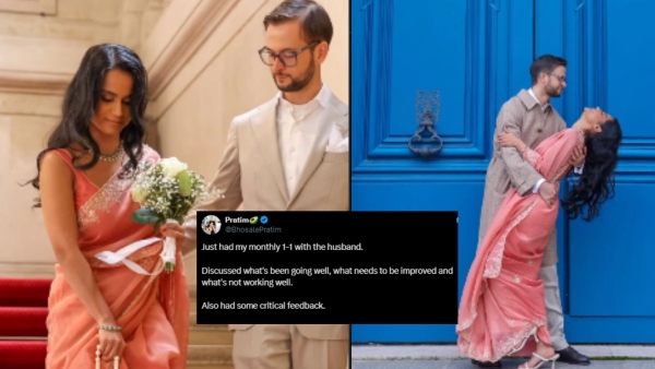 Indian Wife s Marriage Review For French Husband Goes Viral Internet Hails Their Funny Structured Conversation Indian Wife s Marriage Review For French Husband Goes Viral Internet Hails Their Funny Structured Conversation