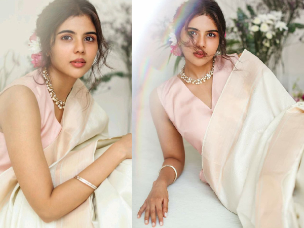 Kalyani Priyadarshan Saree Fashion Kalyani Priyadarshan Saree Fashion