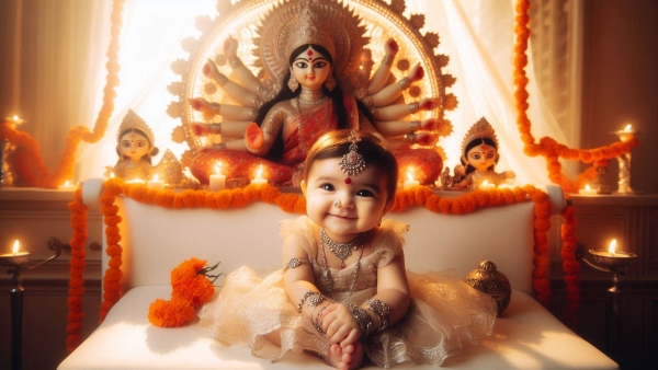Navratri 2025 50 Beautiful Devi-Inspired Baby Girl Names With Powerful Spiritual Meanings