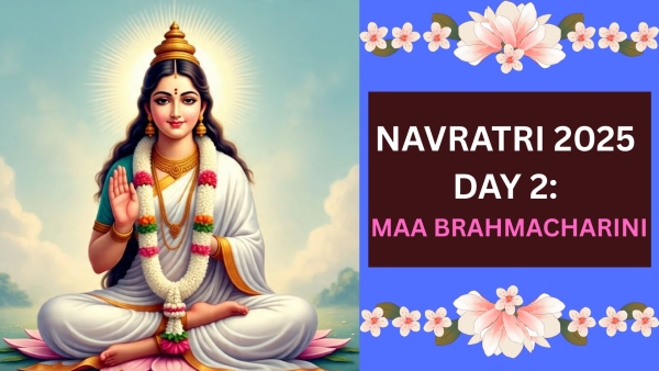 Navratri 2025 Day 2 Date Goddess Brahmacharini Puja Muhurat Bhog Mantras Rituals And Significance