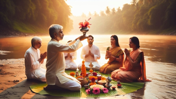 Pitru Paksha 2025 How Water Becomes A Medium Between The Living And Dead