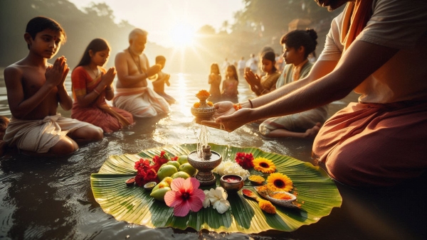 Pitru Paksha 2025 How Water Becomes A Medium Between The Living And Dead