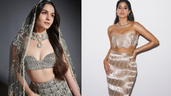 Dhanteras Celebrity Gold Silver Looks