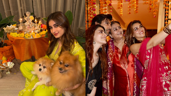 See How Stars Celebrated Diwali
