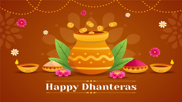 Happy Dhanteras 2025 Wishes Top 50 Greetings Images Texts Messages Insta X Posts