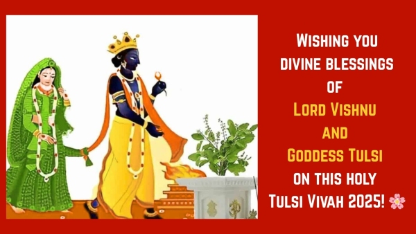 Happy Tulsi Vivah 2025 Wishes Top 50 Greetings Messages Images Texts Instagram X And WhatsApp Posts Happy Tulsi Vivah 2025 Wishes Top 50 Greetings Messages Images Texts Instagram X And WhatsApp Posts