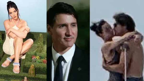 Katy Perry And Trudeau Spotted Kissing
