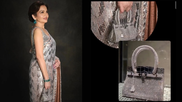 Nita Ambani s Rs 17 Crore Herm s Bag Outshines Diyas Guests And Maybe Even The Moon Viral Pics