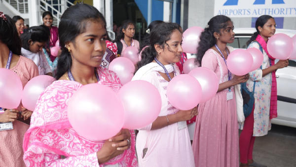 Airport Turns Pink For A Cause