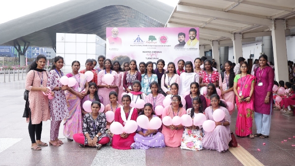 Airport Turns Pink For A Cause