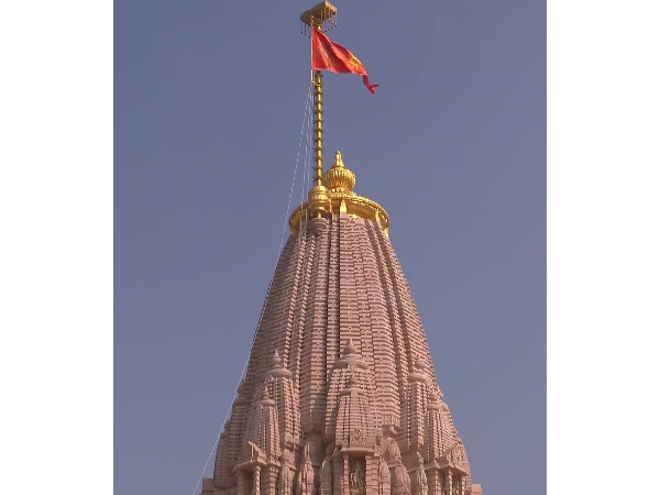 Dharma Dhwaj Flies Over Ram Mandir