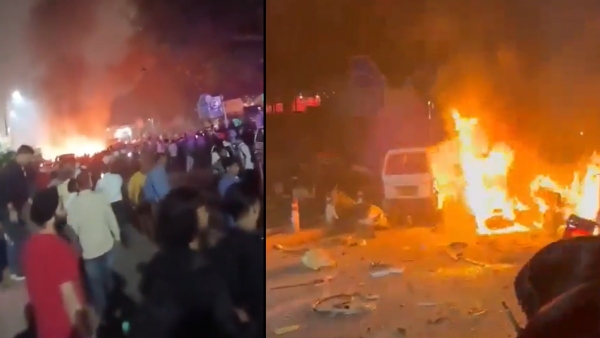 Delhi Blast Explosion Near Delhi s Red Fort Metro Station