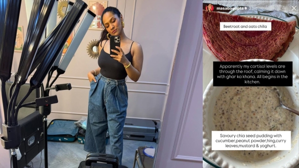 On Masaba Gupta s Birthday Her Ghar Ka Khaana Secret For Lowering Cortisol Naturally Is Worth Copying