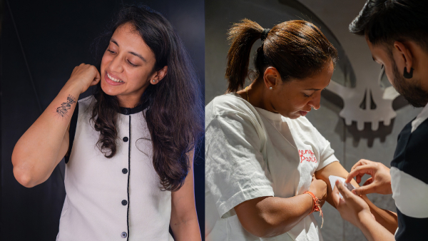 India Women s Cricket Icons Get Tattoos
